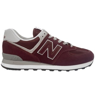 New Balance 574 Core ML574EVM Burgundy/White