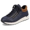 Rieker Sneaker, mit weichem Schaftrand, Freizeitschuh, Halbschuh, Schnürschuh