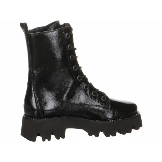 Paul Green schwarz Schnürstiefelette (1-tlg) 6,5