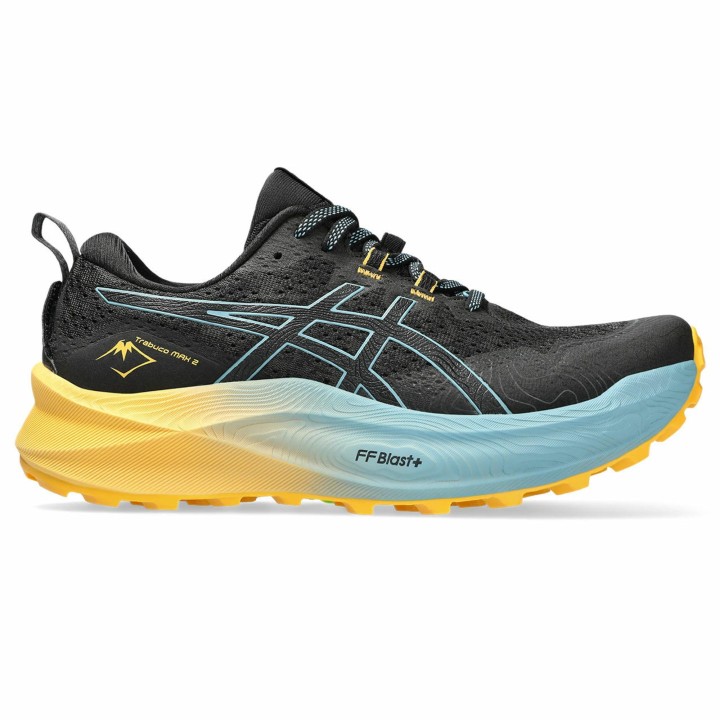 Asics Trabuco Max 2 - black/gris blue 39