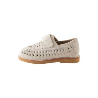 Next Veloursleder-Slipper mit Flechtdetail Loafer (1-tlg)