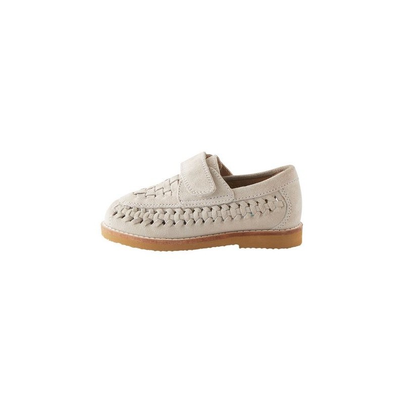 Next Veloursleder-Slipper mit Flechtdetail Loafer (1-tlg)