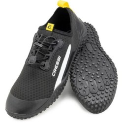 Cressi Sonar Wasserschuh black/yellow Badeschuh