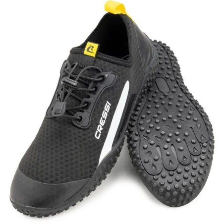 Cressi Sonar Wasserschuh black/yellow Badeschuh