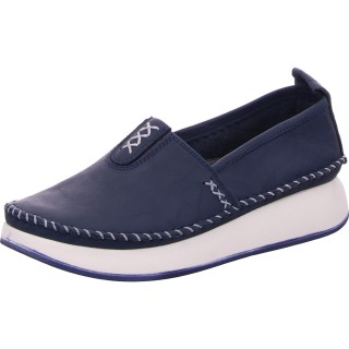 Komfort Slipper blau Slipper marineblau 38