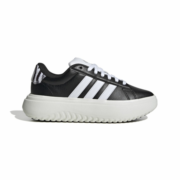 adidas Grand Court Platform - cblack/ftwwht/cwhite 40 2/3