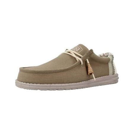 HEYDUDE  Herrenschuhe WALLY LINEN NATURAL