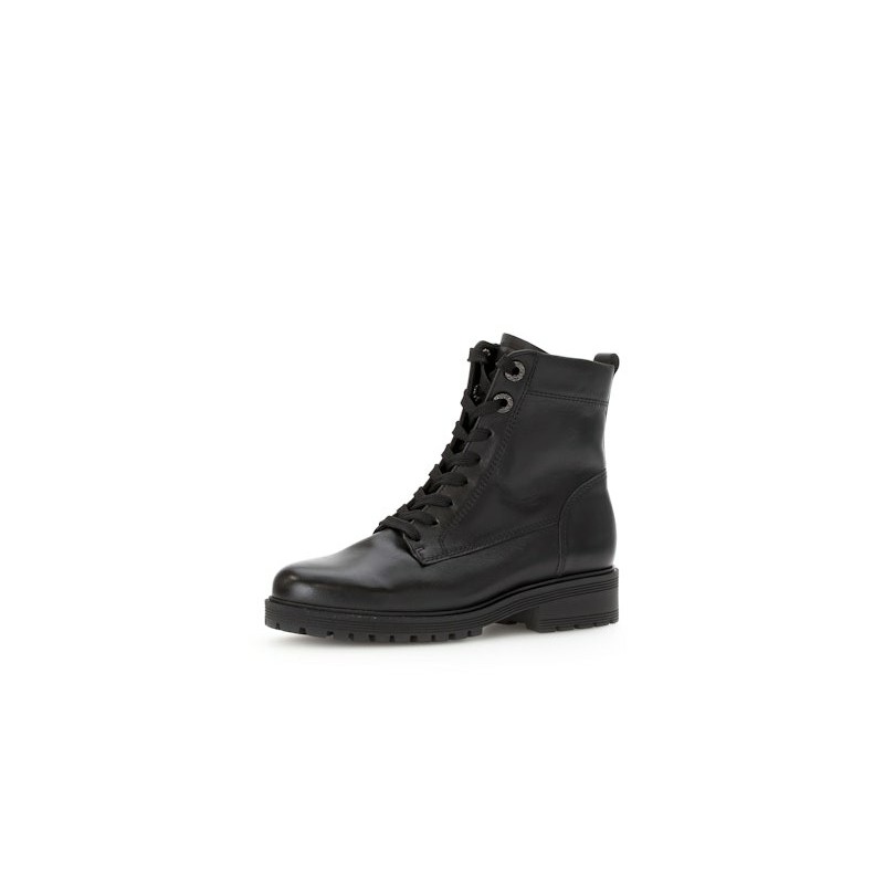 Gabor schwarze Schnürschuhe für Damen 3,5