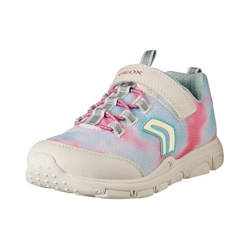 Geox Mädchen Sneaker für Weiblich in weiß Schnürschuh (1-tlg)