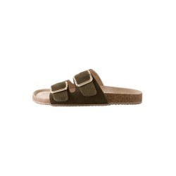 Next Hausschuhe mit Schnalle aus Veloursleder Hausschuh (1-tlg)
