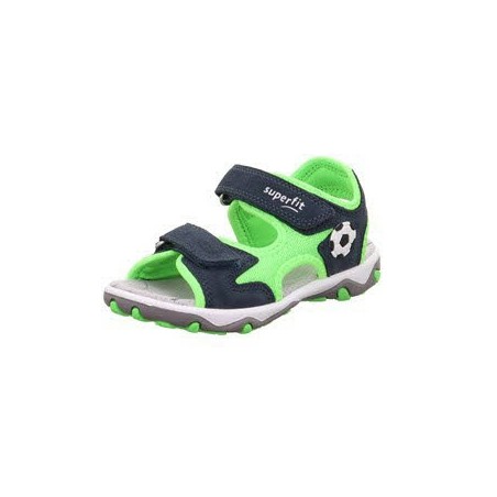 Superfit Sandale Leder  MIKE 3.0 blau 26/X