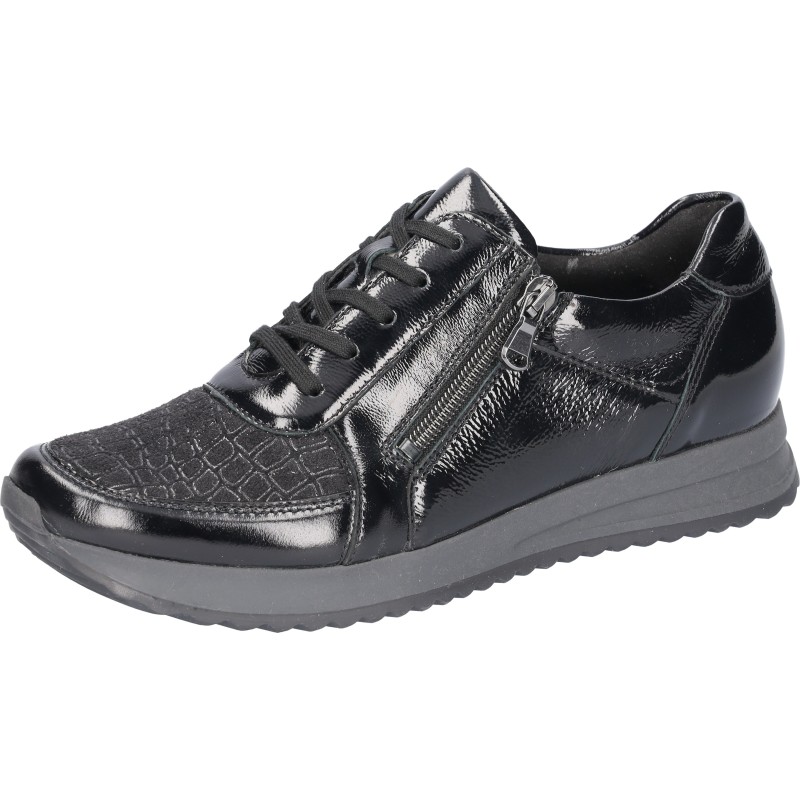Waldläufer Sneaker "H-VICKY-Soft", Freizeitschuh, Halbschuh, Schnürschuh in Komfortweite G (, weit)
