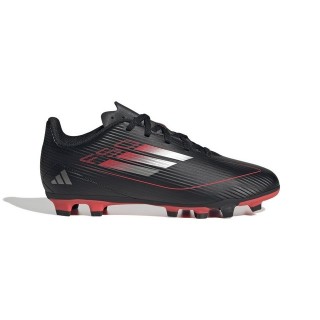 adidas Sportswear F50 Club Kids FG/MG Fußballschuh - Core Black/Iron Metallic/Lucid Red Fußballschuh