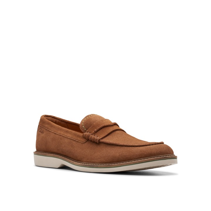 Clarks Loafer »Atticus LTSlip«, Slipper, Pennyloafer, Slip-On Sneaker zum Schlupfen