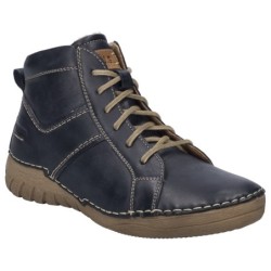 Josef Seibel Schnürstiefelette »Felicia 01«, Schnürboots, Sneaker, Freizeitschuh mit modischer Ziernaht