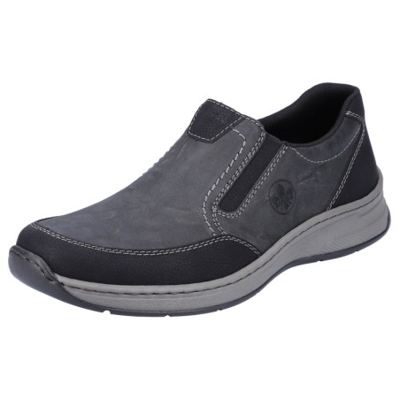 Rieker Slipper, Schlupfschuh, Halbschuh mit Stretcheinsätze