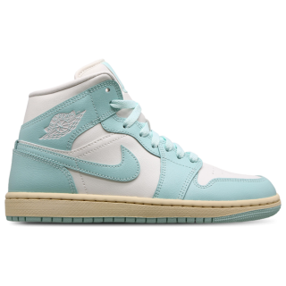 Jordan 1 Mid Damen Schuhe - Weiß - Größe: 36 - Polyester - Foot Locker