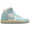 Jordan 1 Mid Damen Schuhe - Weiß - Größe: 36 - Polyester - Foot Locker