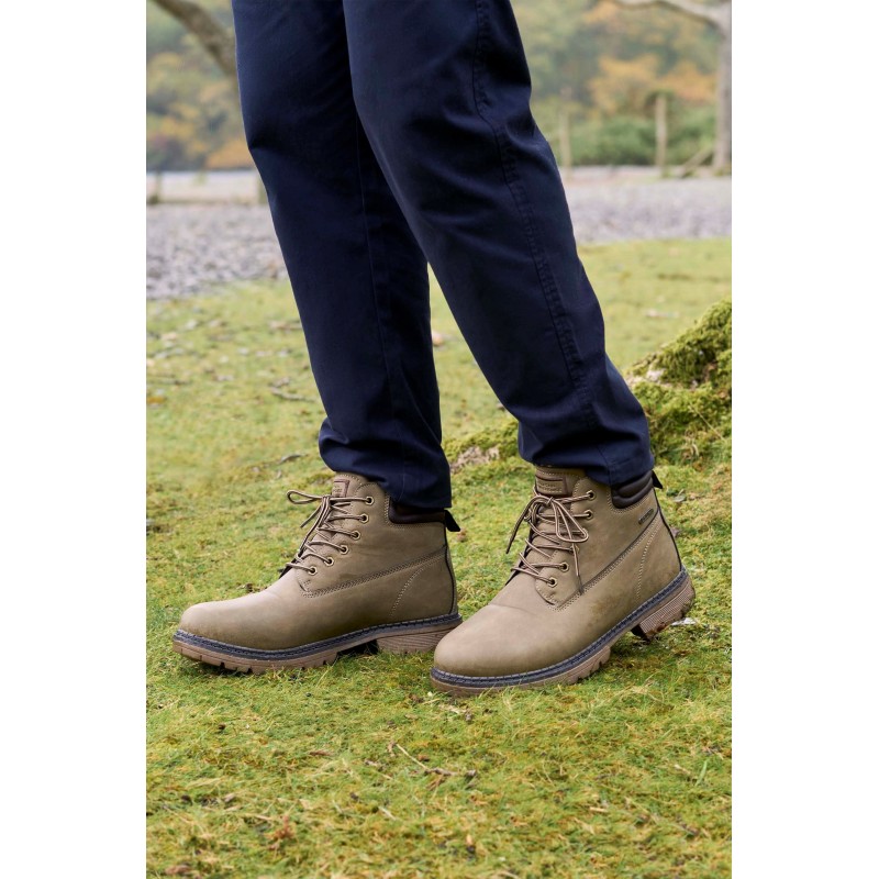 Gorge Wasserdichte Herren Winter-Stiefel - Hell Braun