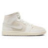 Jordan 1 Mid Damen Schuhe - Beige - Größe: 36.5 - Polyester - Foot Locker