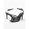 Missguided Cross Toe Post Low Heel Sandals