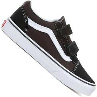 Vans Youth Old Skool V Sneaker Black/True White