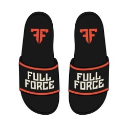 Full Force 2024 Sandale - Strandsandale - EU37-38 bis EU39-40 - Größe EU 37-38 - schwarz  - Lizenziertes Merchandise!