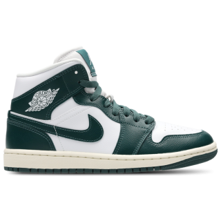 Jordan 1 Mid Damen Schuhe - Weiß - Größe: 36 - Polyester - Foot Locker