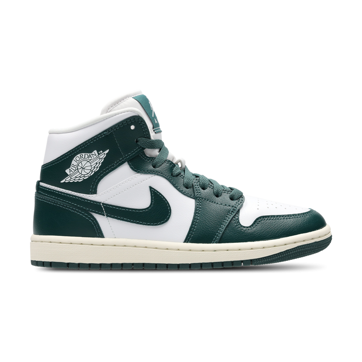 Jordan 1 Mid Damen Schuhe - Weiß - Größe: 36 - Polyester - Foot Locker
