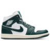 Jordan 1 Mid Damen Schuhe - Weiß - Größe: 36 - Polyester - Foot Locker