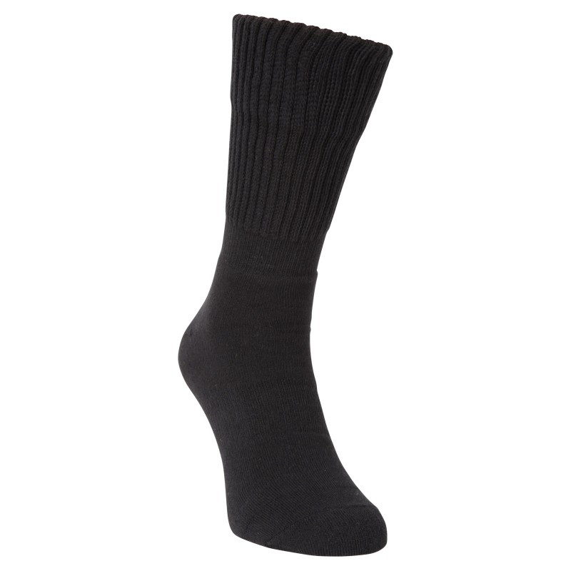 Doppellagige Laufsocken - Schwarz