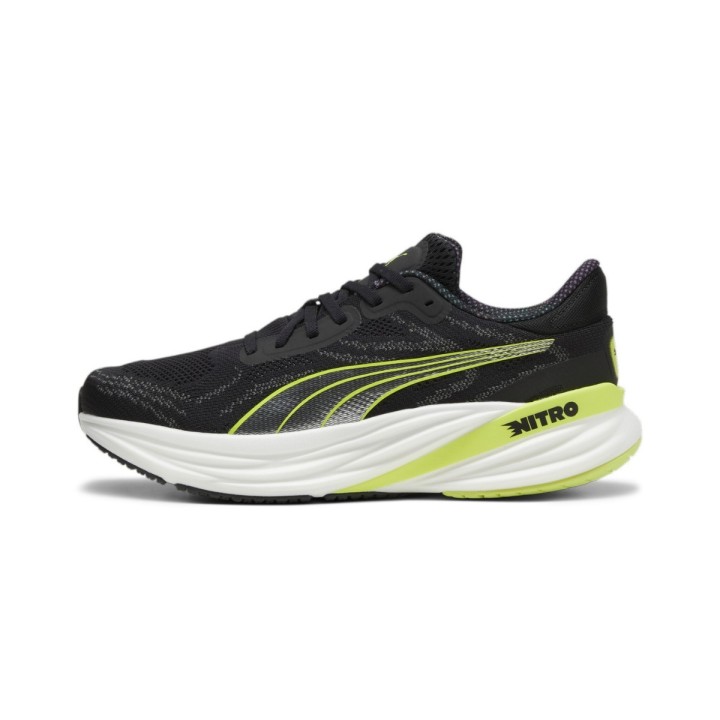 Puma Magnify Nitro 2 Schuhe Schwarz Grün, Größe 41 - EUR
