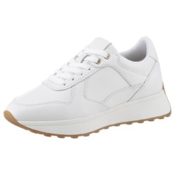 Geox Sneaker "D AMABEL A", Keilabsatz, Freizeitschuh, Halbschuh, Schnürschuh im Monochrome-Look