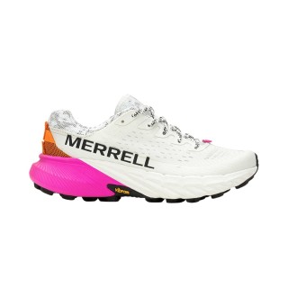 Merrell Agility Peak 5 Weiß Rosa  Damenschuhe, Größe 40,5 - EUR