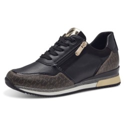 MARCO TOZZI Sneaker, mit seitlichem Reißverschluss, Freizeitschuh, Halbschuh, Schnürschuh