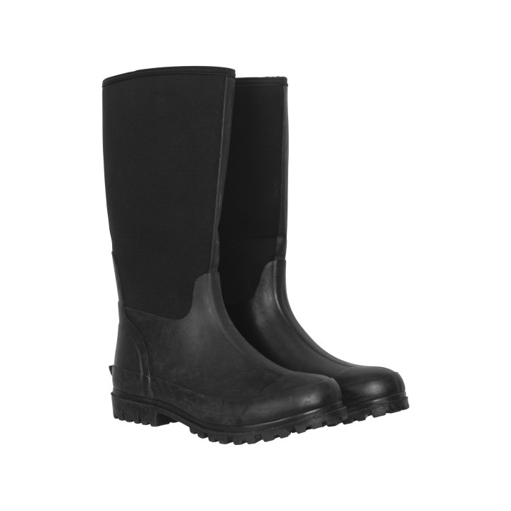 Neopren Mucker Herren-Schaftstiefel - Schwarz