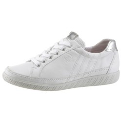 Gabor Sneaker "YORK", mit modischer Ziersteppung, Freizeitschuh, Halbschuh, Schnürschuh