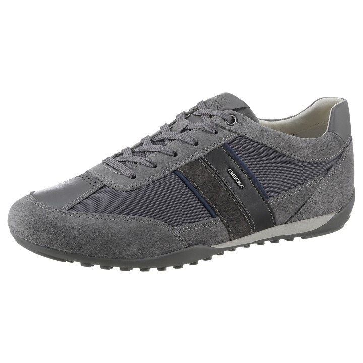 Geox Sneaker "U WELLS C", Casual Schuh, Schnürschuh mit Logoverzierung