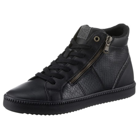 Geox Sneaker "D BLOMIEE B", High Top Sneaker, Schnürboots, Winterboots mit Reißverschluss