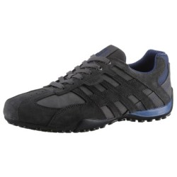 Geox Sneaker "UOMO SNAKE A", Freizeitschuh, Halbschuh, Schnürschuh mit herausnehmbarer Innensohle