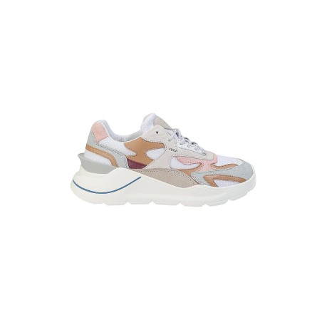 D.A.T.E. Sneaker FUGA COLORED weiss | 39