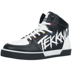 Electric Callboy Sneaker high - EMP Signature Collection - EU37 bis EU47 - Größe EU37 - schwarz/weiß  - EMP exklusives Mercha