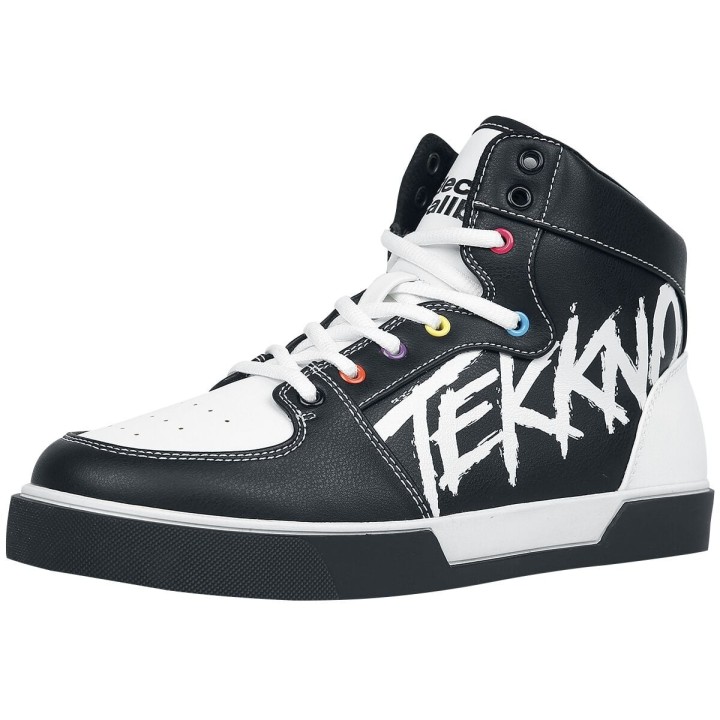 Electric Callboy Sneaker high - EMP Signature Collection - EU37 bis EU47 - Größe EU37 - schwarz/weiß  - EMP exklusives Mercha