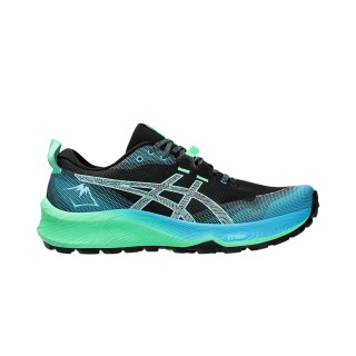 Asics Gel-Trabuco 12 Schwarz Blau  Laufschuhe, Größe 46 - EUR