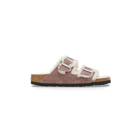 BIRKENSTOCK Pantoletten ARIZONA SHEARLING lila | 38