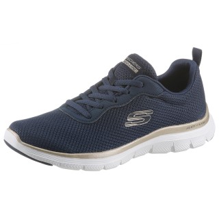 Skechers Sneaker "FLEX APPEAL 4.0 BRILLINAT VIEW", Freizeitschuh, Halbschuh, Schnürschuh mit Air Cooled Memory Foam