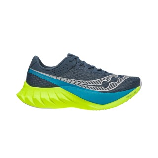 Saucony Endorphin Pro 4 Marineblau Grün  Damen Laufschuhe, Größe 40 - EUR