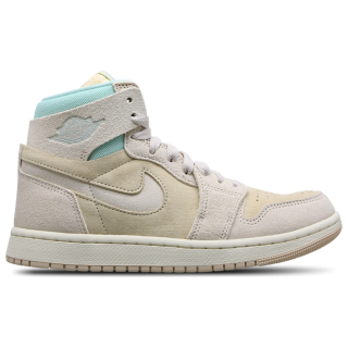 Jordan 1 Mid Damen Schuhe - Weiß - Größe: 38.5 - Polyester - Foot Locker