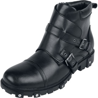 Gothicana by EMP - Gothic Bikerboot - Biker Boots - EU41 bis EU46 - für Männer - Größe EU42 - schwarz