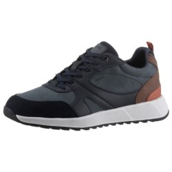 Geox Sneaker "U MOLVENO A", Freizeitschuh, Halbschuh, Schnürschuh mit Plateausohle